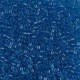 Miyuki delica Perlen 10/0 - Transparent capri blue DBM-714
